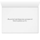 Horse Sympathy Card Spirit of the Horse (Inside Horizontal (Bottom))