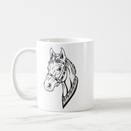 Horse T Shirt for Horseback Riding Horse Lover Coffee Mug