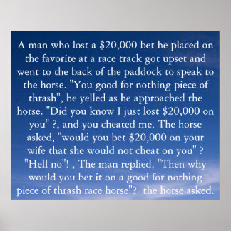 Horse talk posters