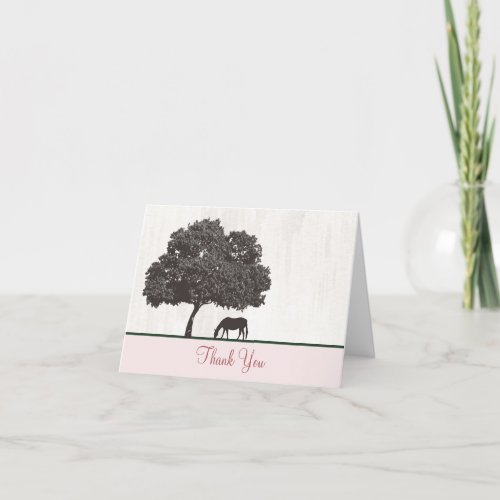 Horse Thank You Note Cards