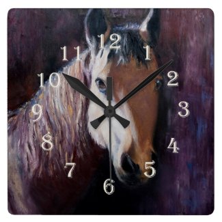 Horse Themed Clock