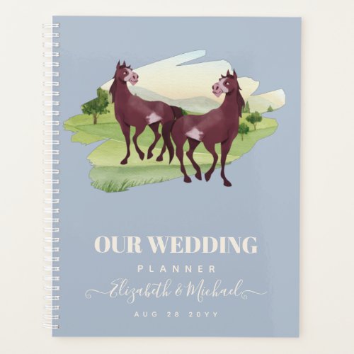 Horse Themed Country Western Rustic Wedding Planner