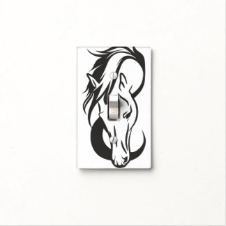 Horse themed Light Switch Cover