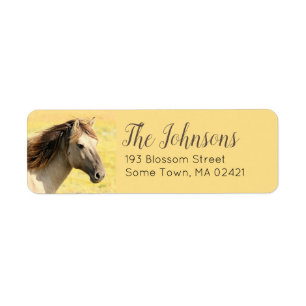 Horse Themed Return Address Label