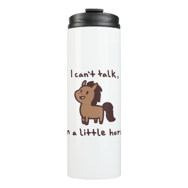 horse thermal tumbler (Front)