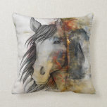 HORSE THROW PILLOW<br><div class="desc">HORSE</div>