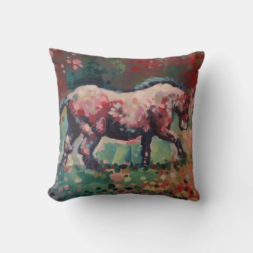 Horse Throw Pillow