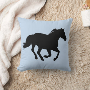 HORSE THROW PILLOW