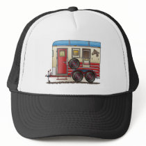 Horse Trailer Camper Trucker Hat
