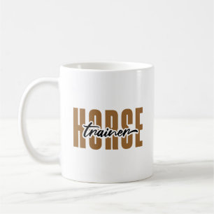 Horse Trainer Lover Equestrian Riding Instructor C Coffee Mug