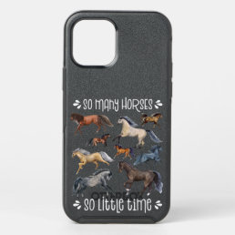Horse Tshirt, Horse Lover Shirt, Equestrian Tee, H OtterBox Symmetry iPhone 12 Pro Case