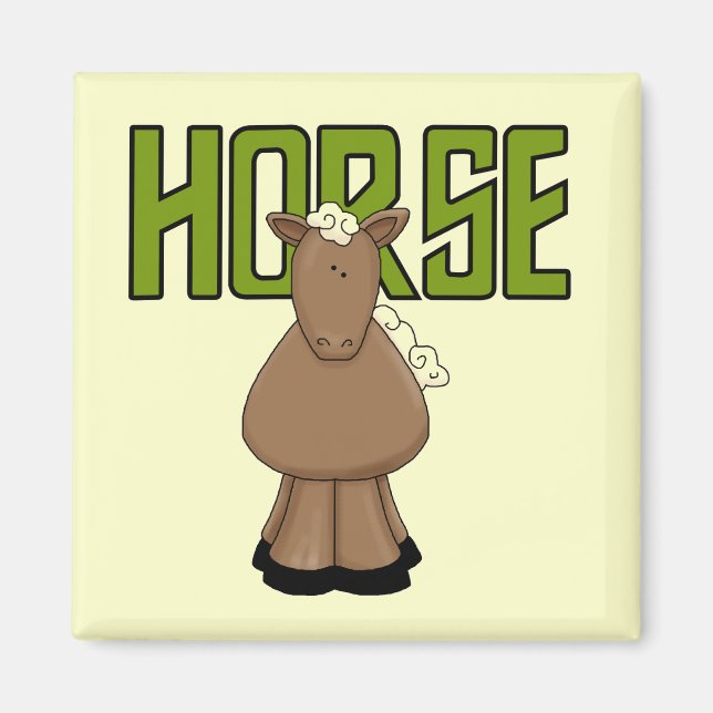Horse Tshirts and Gifts Magnet (Front)