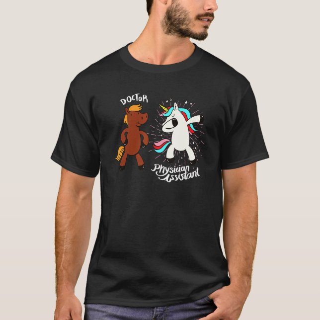 Horse Unicorn Fun T-Shirt (Front)