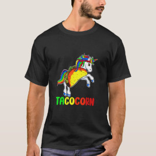 Horse Unicorn Taco Mexican Festival T-Shirt