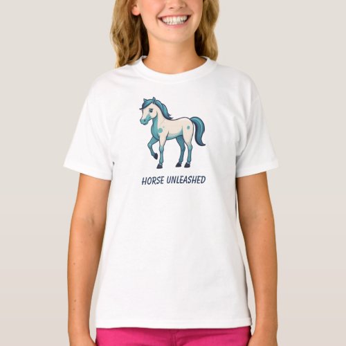 Horse Unleashed Quotes from the Majestic Steed T_Shirt