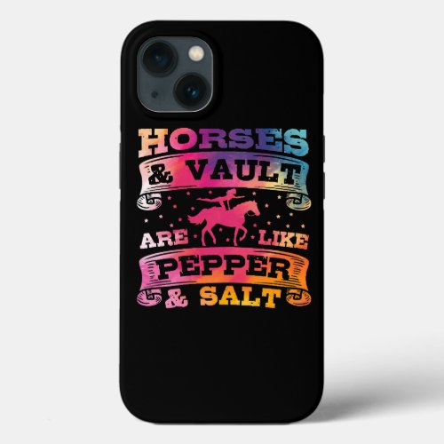 Horse Vaulting Design for an Vaulting Horses Fan 3 iPhone 13 Case