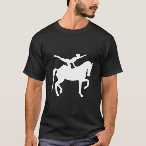 Horse Vaulting Girl T_Shirt
