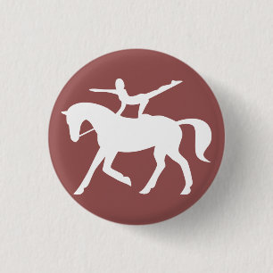 horse vaulting icon button