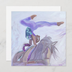 horse vaulting invitation