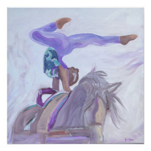 Horse Vaulting  Poster