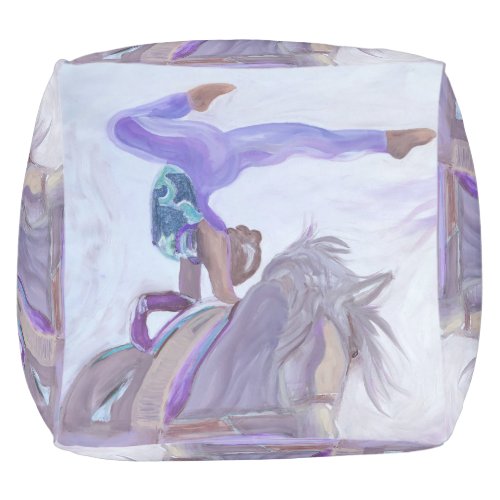 Horse Vaulting  Pouf