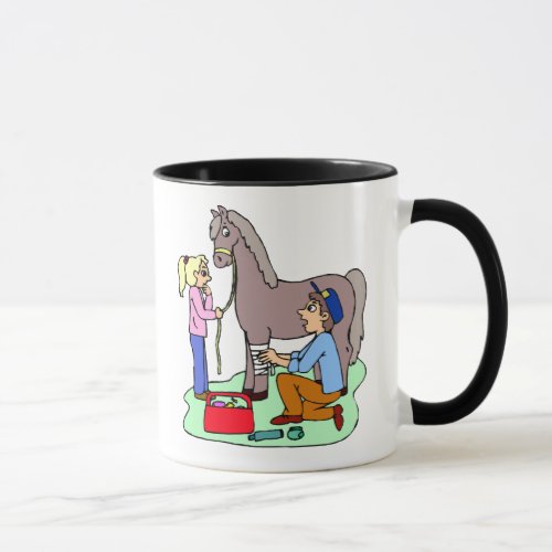 Horse Veterinarian Equine Vet Gift Idea Mug