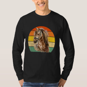 Horse Vintage Love Horses For Dad Mom Animal Horse T-Shirt