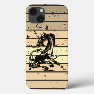 Horse vintage masterpiece iphone 13 case