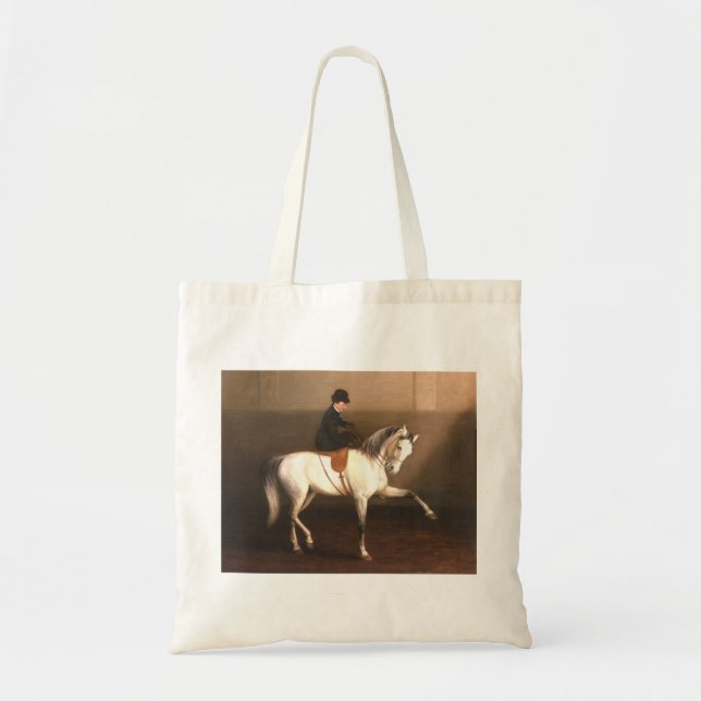 Horse Vintage Tote Bag (Front)
