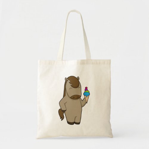 Horse Waffle ice cream Tote Bag