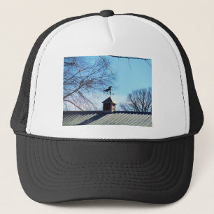 Horse Weather Vane Blue Sky Trucker Hat