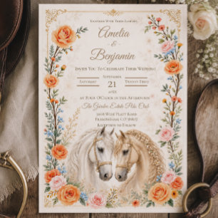 Horse Wedding Invitation