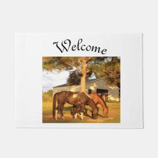 Horse Welcome Mat