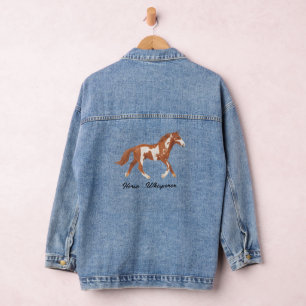 Horse Whisperer horse lover denim Jacket