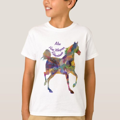 Horse Whisperer I Love Horses Personalize Name T_Shirt