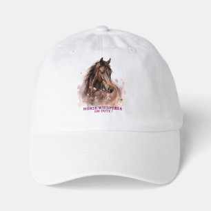 Horse Whisperer on duty Youth Dad Hat