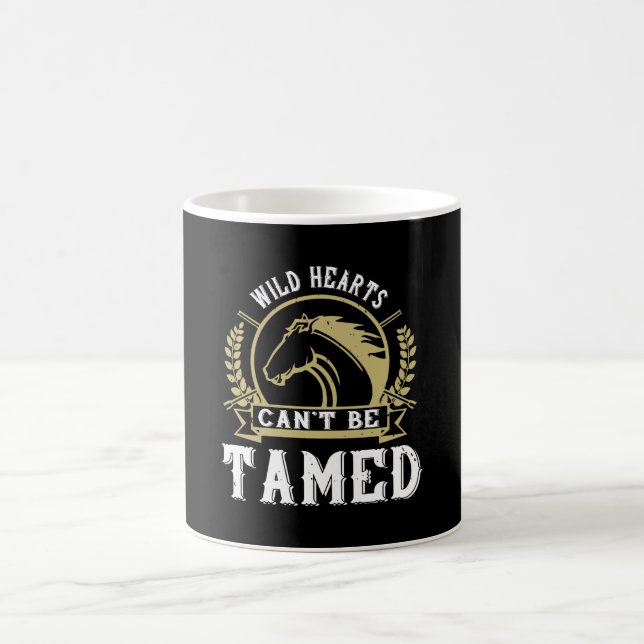 Horse - Wild Hearts Can't Be Tamed Coffee Mug (Center)
