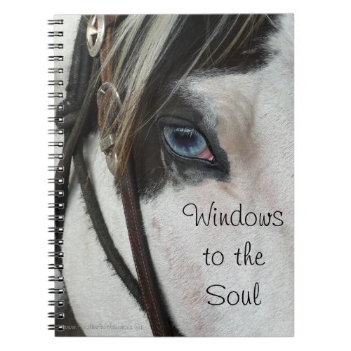 Horse Windows To The Soul Notebook or Journal