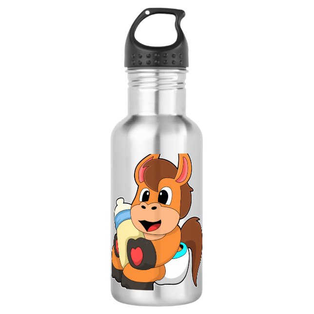 Horse with Baby bottle (Front)