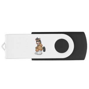 Horse with big Shoes Flash Drive