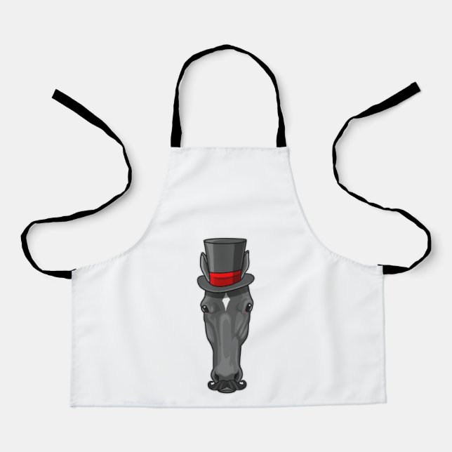 Horse with Cylinder Apron (Front)