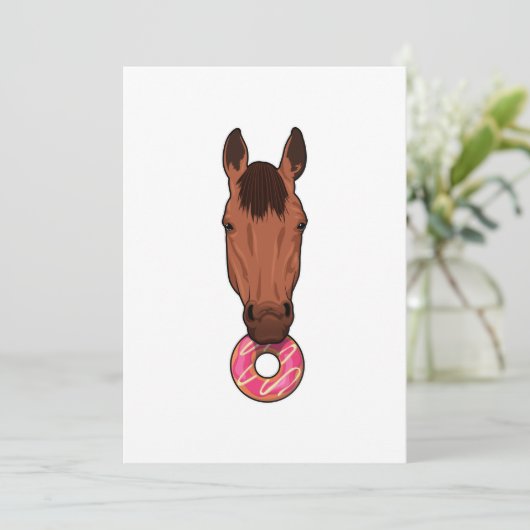 Horse with Donut (Standing Front)