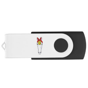 Horse with Ribbon Flash Drive