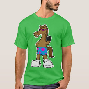 Horse with Sunglasses 2 T-Shirt
