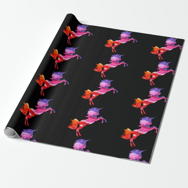 Horse Wrapping Paper (Unrolled)