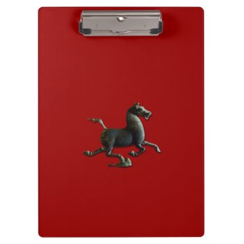 Horse Year Chinese Astrology Zodiac Clipboard by plurals at Zazzle