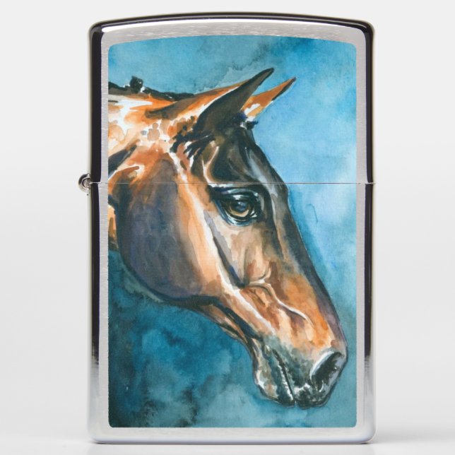 Horse Zippo Lighter (Front)