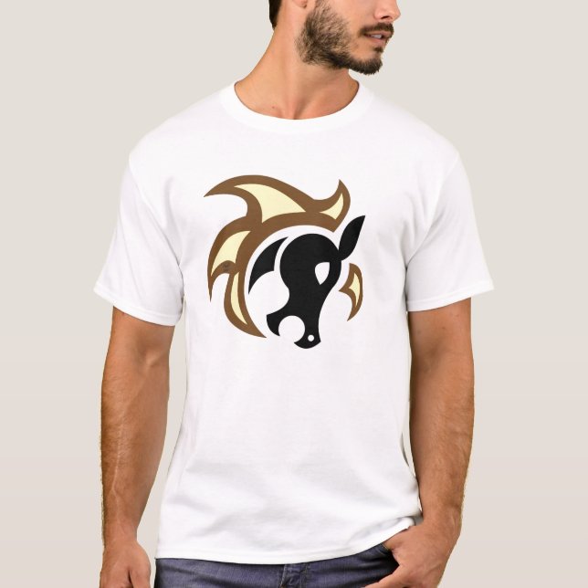 Horse Zodiac Symbol T-Shirt (Front)