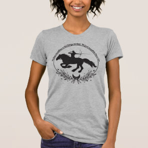 HORSEBACK ARCHERY SHOOT THE MOON T-Shirt