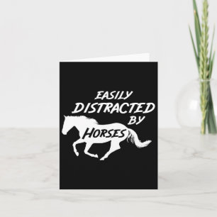 Horseback Horse Riding Card